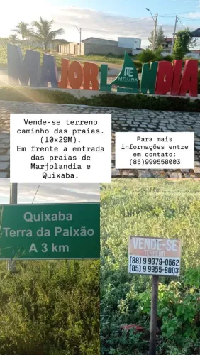 Terreno caminho das praias