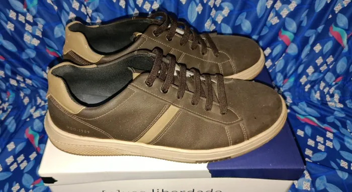 Tênis masculino de couro 42 brsport original