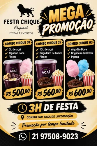Estação Para Festas e Eventos