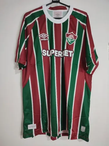 Camisa do Fluminense Tricolor Masculina 2025/26 Camisa de Time Lançamento 2025