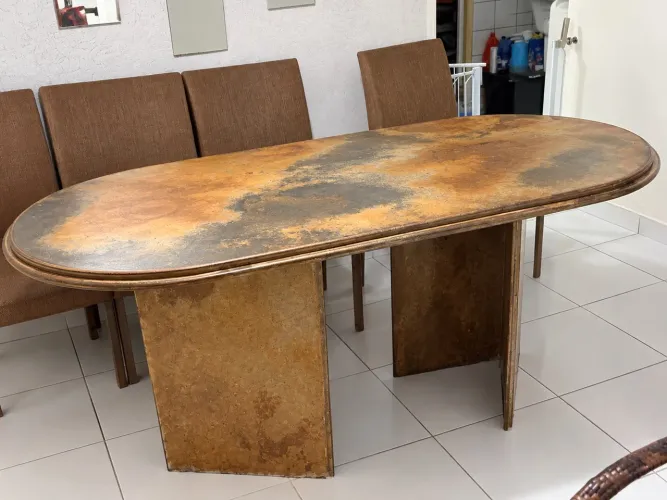 Mesa de jantar - mármore