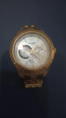 EXCLUSIVO Relógio Mondaine Feminino Dourado - 94296GPMGDA3