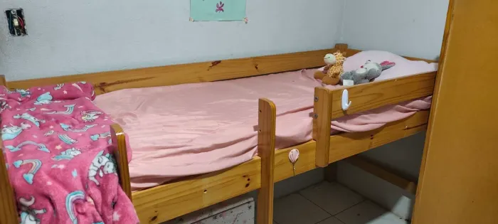 CAMA INFANTIL COM ESCORREGADOR 