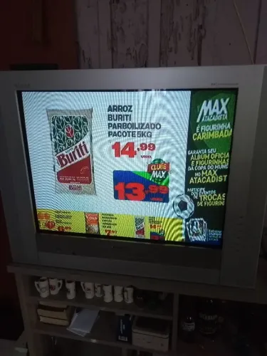 Tv gradiente 29p tubo boa 100reais