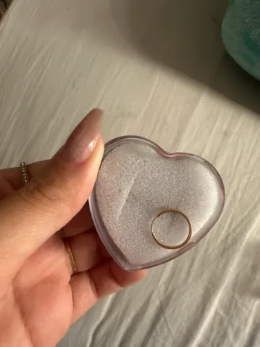 argola de ouro 18k
