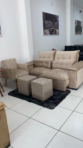Sofa Retratil Reclináveis 