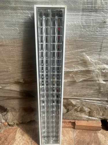 Luminária Embutir Completa Com Reator e Lâmpadas Osram 125cm