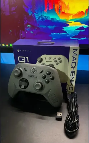 Controle Machenike G1 Hall Effect - PC, Switch, Android e IOS