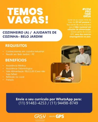 Ajudante de cozinha