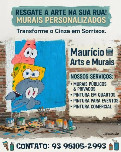 Pinturas e Murais Personalizados - Transforme seu Espaço! |