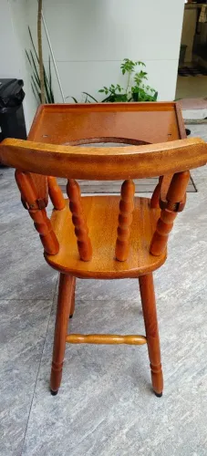 Cadeira alimentação infantil.