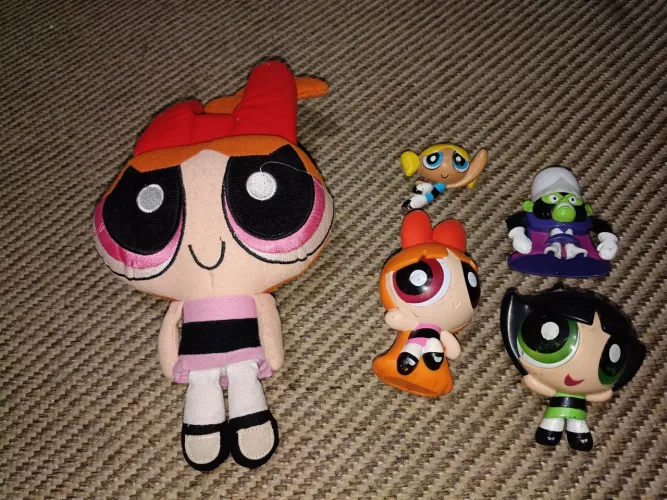 Brinquedos Meninas Super Poderosas. Kit com 05 peças.