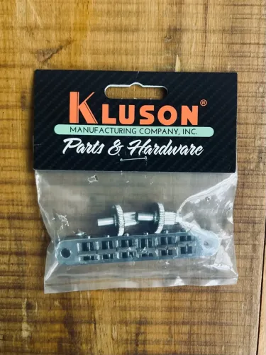 Ponte Tune-o-Matic Kluson Cromada para Guitarra Les Paul