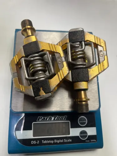 Pedal Crank Brothers Candy 11 titânio 
