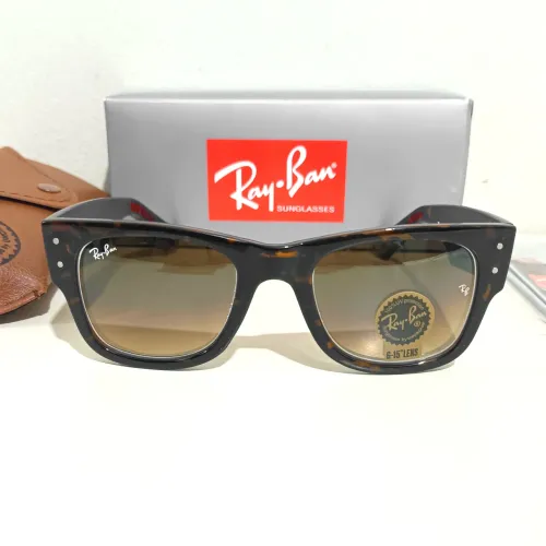 Óculos de sol Ray ban Mega Wayfarer tartaruga unissex novo