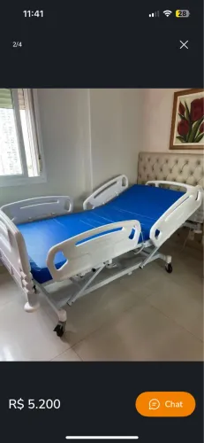 Aluguel de cama motorizada