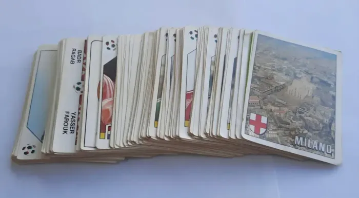Figurinhas Copa 1990 Panini Nunca Coladas Lote com 187 Unidades<br>diferentes + 57 repetidas