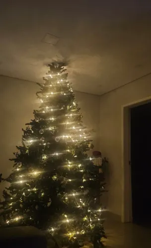 Arvore de Natal 3 metros de altura com enfeites! 