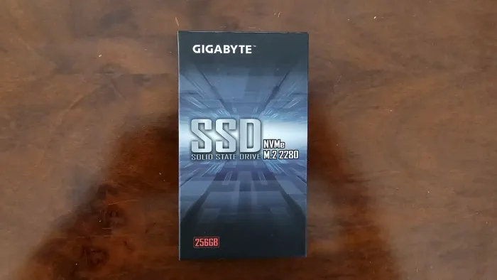 Ssd Gigabyte 256GB nvme m.2