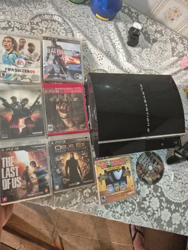Título Ps3 fat retrocompativel 4 USB