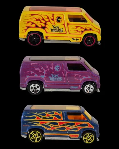 03 Hot Wheels 77 Dodge Van Loose 