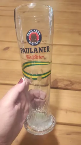Tulipa de cerveja Alemã Paulaner Comemoração da copa de 2014.