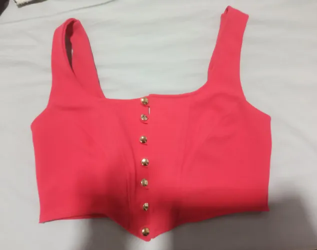Cropped Rosa 