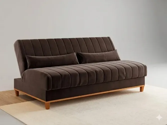 Sofá Cama Duna Bombom -  A Pronta Entrega