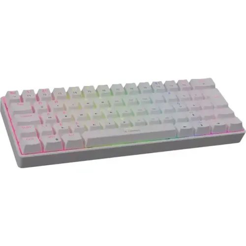 Teclado Mecânico Fortrek Gravity Air Compact Wireless Branco NOVO