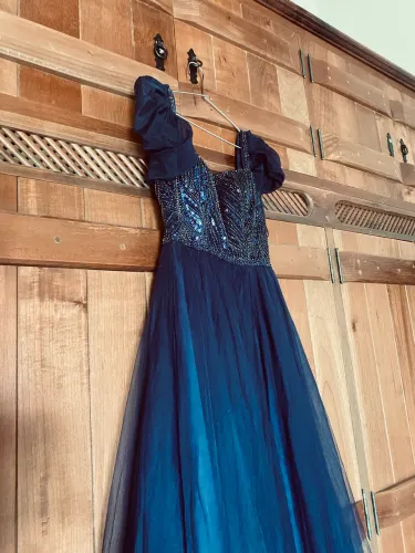 Vestido longo de festa