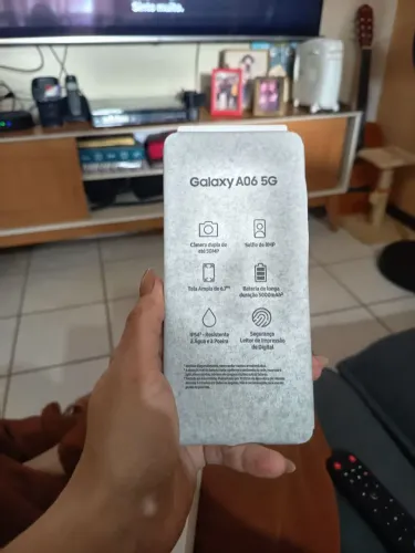 Samsung Galaxy A06 5G muito novo na caixa!!!