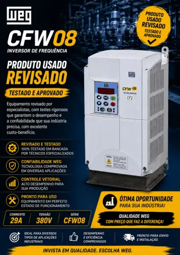 Inversor CFW 08 380 15 cv