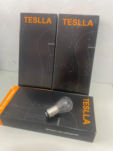 Lâmpada teslla 2 polos freio universal 
