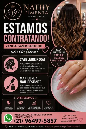 Cabeleireiro(a) e Manicure/nail designer