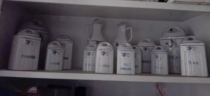 Jogo de condimentos porcelana