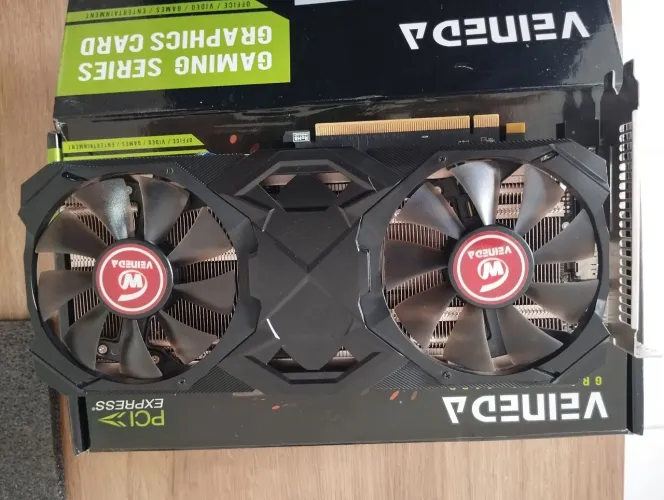 Placa de vídeo Veineda RX580 8GB GDDR5X 256BTI AMD