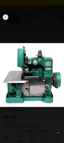 máquina de costura overloque portátil (modelo GN1-6D)