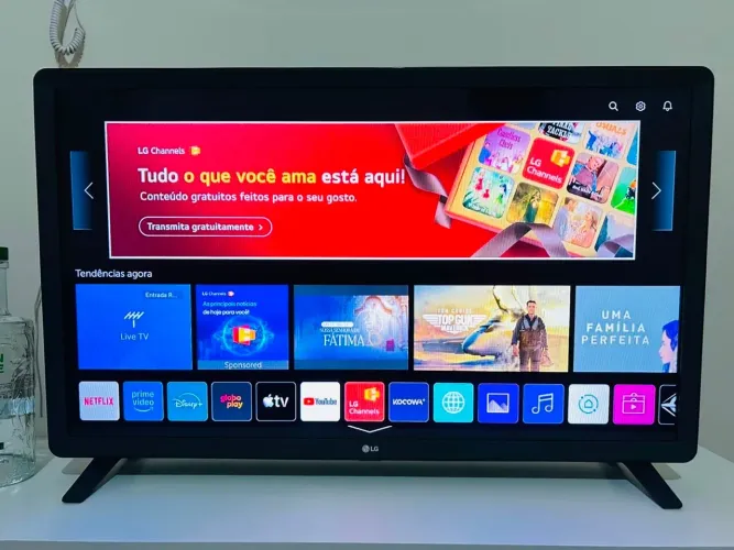 Smart tv LG 24 polegadas impecável
