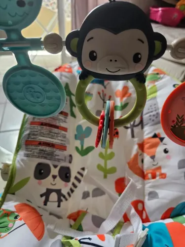 Cadeira de Descanso Fisher Price Amigos da selva