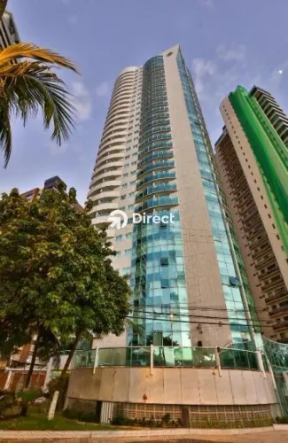 Flat mobiliado com 1 quarto no Edifício Flat Beira Mar Recife Vista mar em Boa Viagem