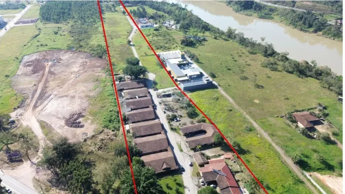 Terreno com 55.836,00 m² entre Blumenau e Gaspar!