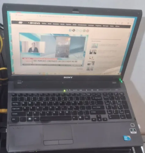 Notebook Gamer Sony Vaio i7 tela de 16 polegadas 