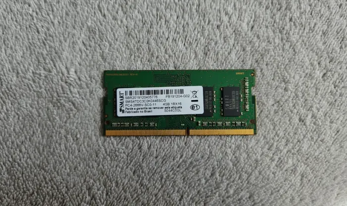 Memória RAM notebook 4GB 2666Mhz DDR4