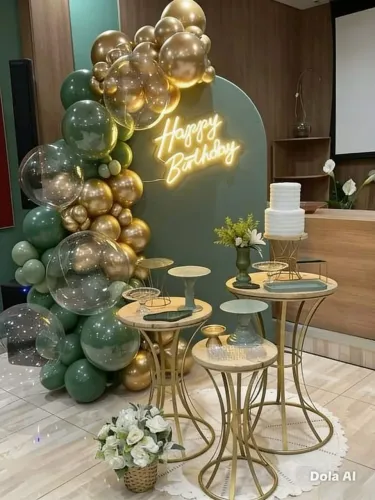 Decoração de festa adulto