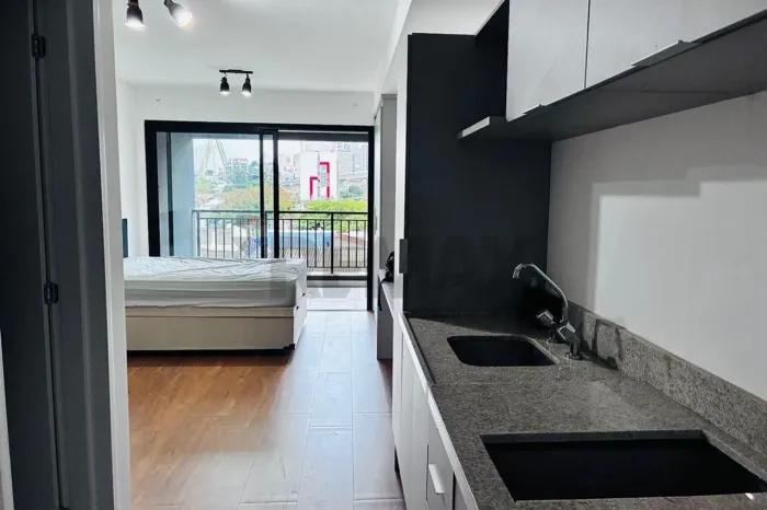 Studio no Brooklin para locação 33m2