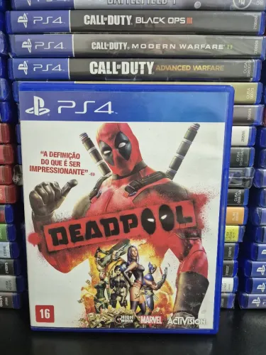 Deadpool midia fisica Jogo ps4