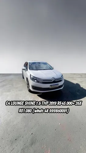 Citroen C4 Lounge Shine 1.6 Turbo Flex Aut. 2019