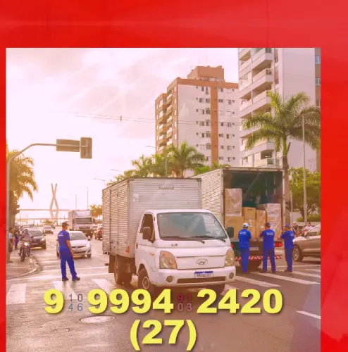 Frete rápido e seguro para sua mudança! Entre em contato: 27?9?9994?2420