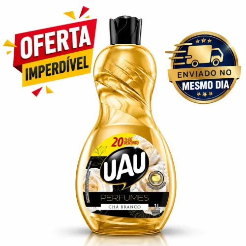 Limpador Perfumado UAU 1L chá branco