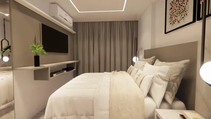 Apartamento porteira fechada - todo decorado